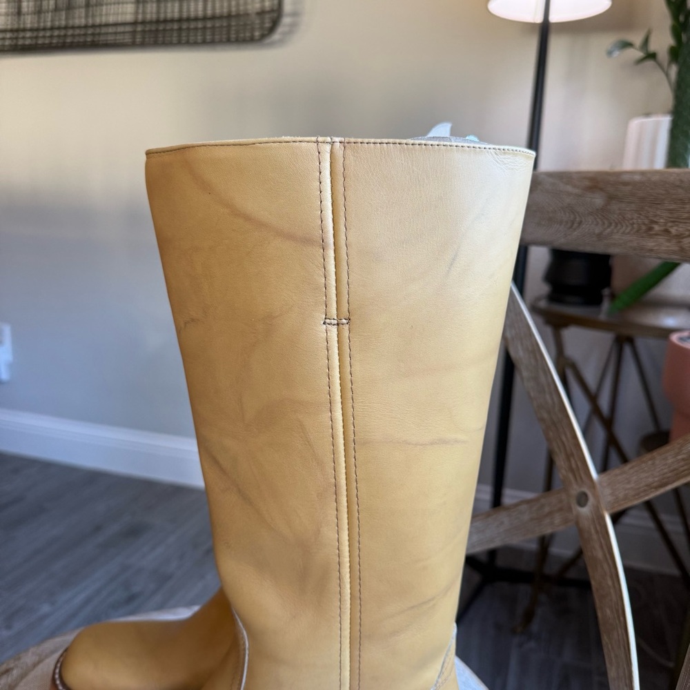 Frye campus 14L wide calf boots banana - Picture 2 of 9